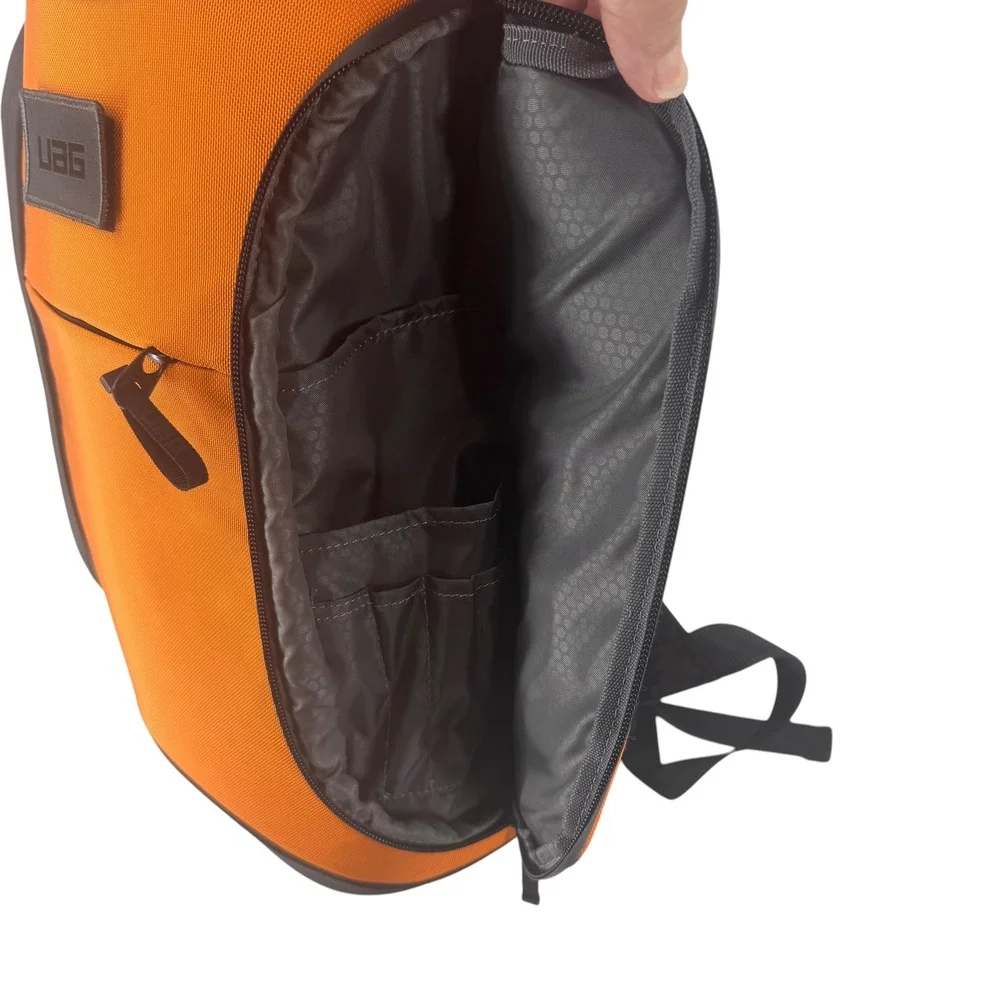 UAG Urban Armor Gear Standard Issue Backpack Orange Black Laptop Bag Rugged